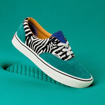 Damske Tenisky Vans Zebra ComfyCush Era Tidepool/Surf The Web VA93BYRTO